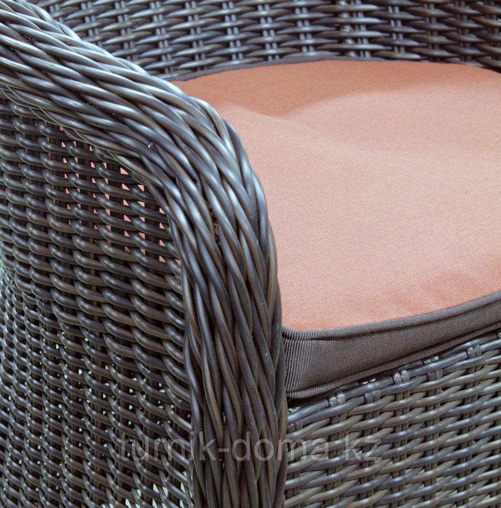 Обеденный комплект мебели из искусственного ротанга Оливия (стол + 4 кресла) - фото 5 - id-p43597394