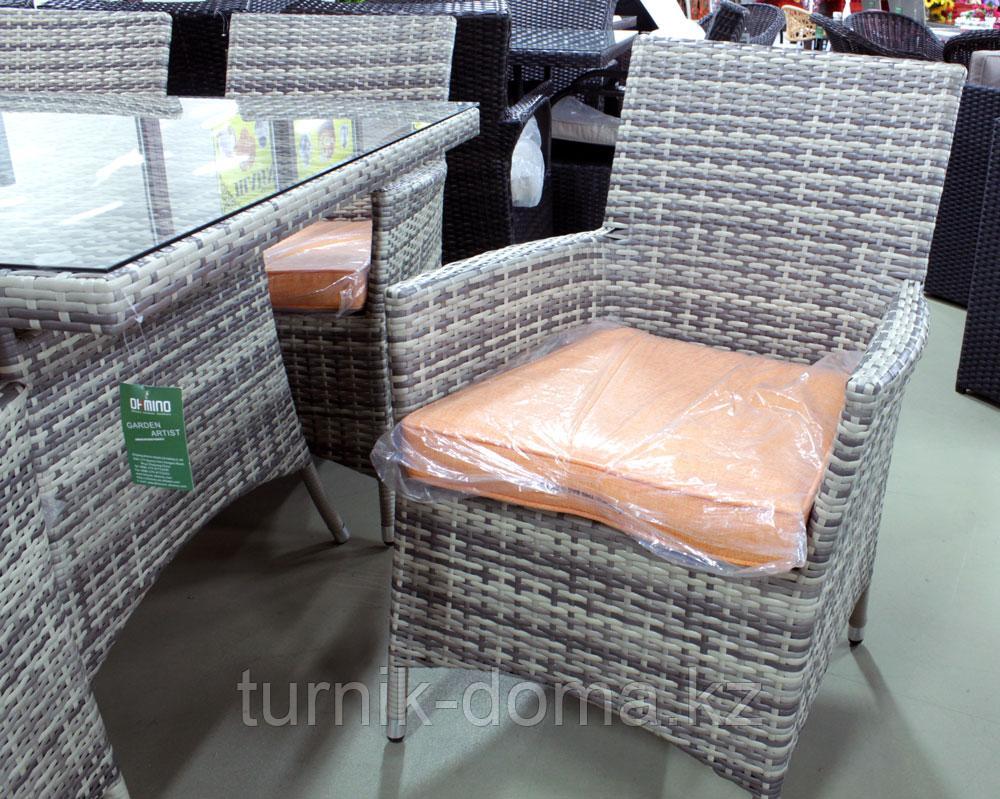 Обеденный комплект мебели из искусственного ротанга Анастасия (стол + 8 кресел) - фото 3 - id-p43600159