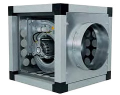 Канальные вентиляторы в шумоизолированном корпусе VORT QBK COMFORT