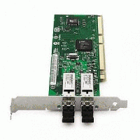 313585-001 Контроллер HP NC6170 10/100/1000Base-SX dual port Gigabit Ethernet network interface adapter board - Has two Lucent-connector low profile