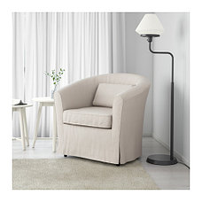 Кресло ТУЛЬСТА Нордвалла бежевый ИКЕА, IKEA , фото 2