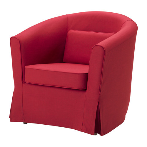 Кресло ТУЛЬСТА Нордвалла красный ИКЕА, IKEA 