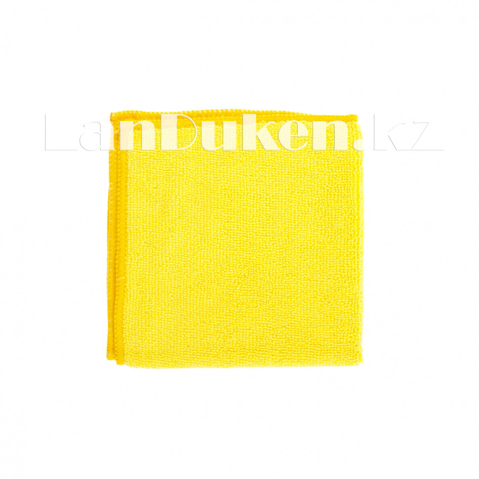 Салфетка универсальная для уборки, желтая из микрофибры 30х30 см ELFE 92303 (002)