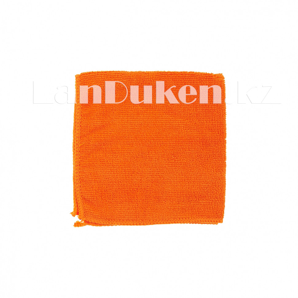 Салфетка универсальная для уборки, оранжевая из микрофибры 30х30 см ELFE 92301 (002)