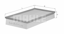 Фильтр воздушный LX  637