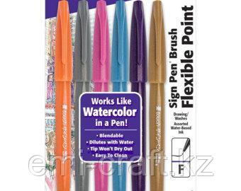 Набор брашпенов Sign Pen Brush Flexible Point
