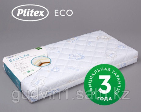 Матрас в кроватку PLITEX ECO LIFE (119х60х12см) ЭКФ-01