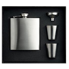 Набор фляга, рюмки и воронка, SLIMMY FLASK SET