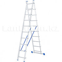 Лестница двухсекционная (2х10 ступеней) СИБРТЕХ 97910 (002)