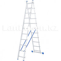 Лестница двухсекционная (2х11 ступеней) СИБРТЕХ 97911 (002)