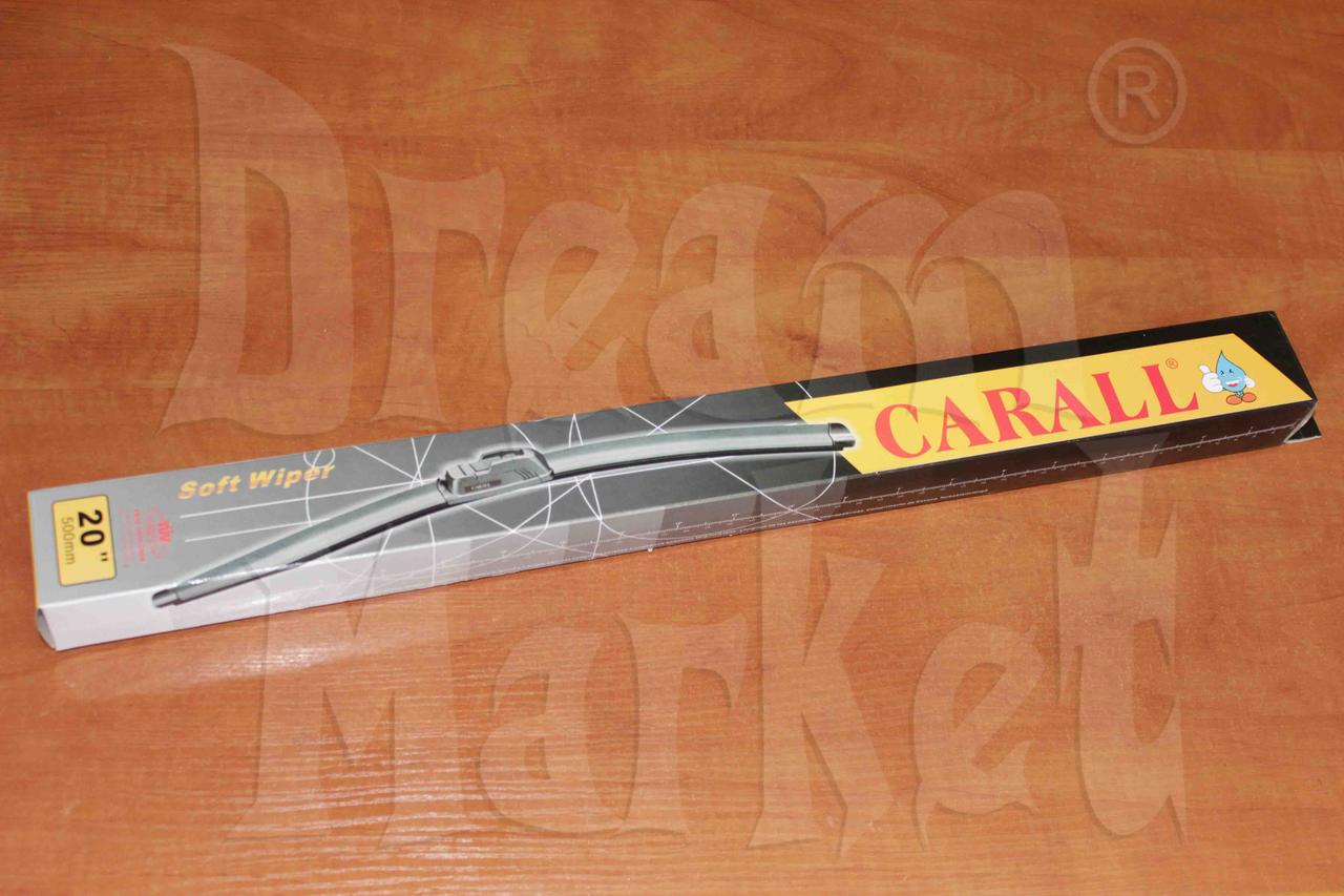Щетка стеклоочистителя Carall 20" 500мм бескаркасная