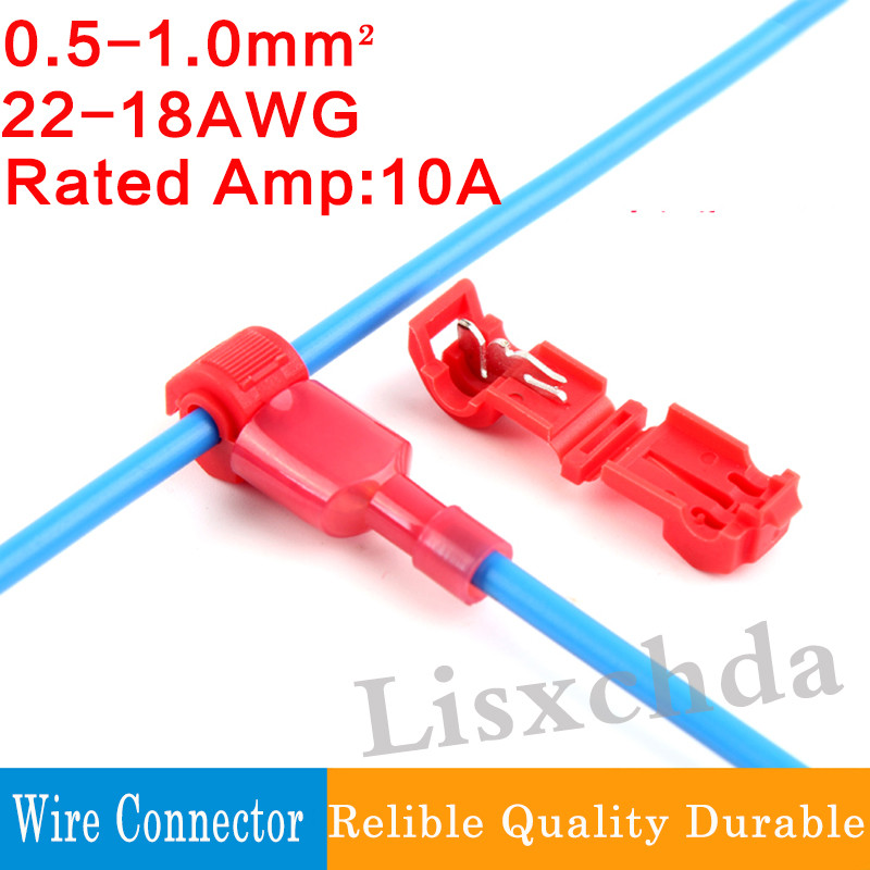 Зажим-соединитель проводки 22-18 AWG  быстрый монтаж проводки