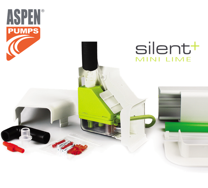 Дренажный насос для кондиционера Aspen: Mini Lime Silent+