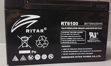 Аккумулятор 6V 10Ah, фото 2