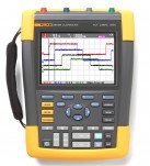 Fluke 190-504 - четырехканальный цветной портативный осциллограф-мультиметр