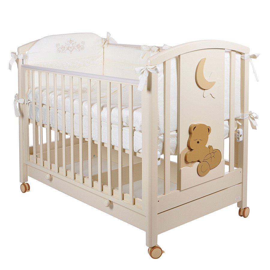 Кроватка MIBB Babi Avorio/слоновая кость 120x60