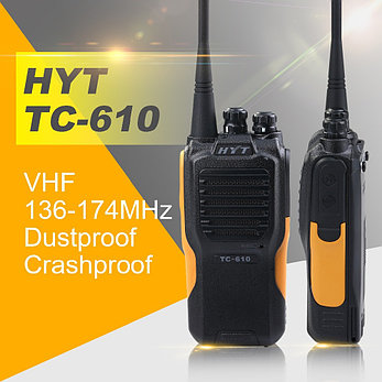 HYT TC-610, 400-470МГц - носимая УКВ радиостанция, фото 2