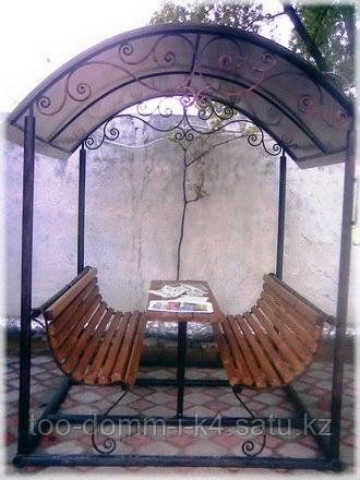 Беседки кованые