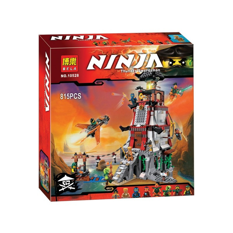 Bela Ninja 10528 Конструктор "Осада маяка" (Аналог LEGO 70594)
