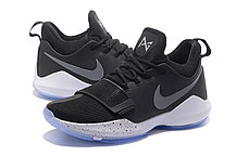 Баскетбольные кроссовки Nike PG1 from Paul George черно-белые, фото 2