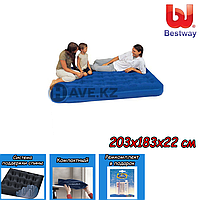 Двухспальный надувной матрас Bestway 67004, размер 203х183х22 см