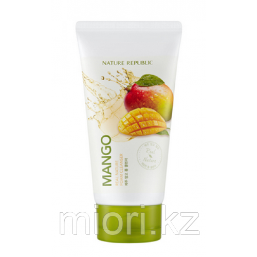 Пенка для умывания с экстрактом манго Nature Republic Real Nature Mango Cleansing Foam,150мл