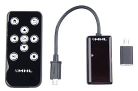 MHL HDMI адаптер для Samsung с пультом дистанционного управления (черный) - фото 1 - id-p43778980