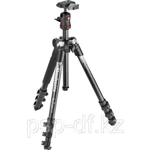 Manfrotto Befree Color Aluminum Travel Tripod (Gray) - фото 1 - id-p43799212