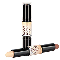 Тональный стик для контурирования NYX Wonder Stick (комплект из 2 штук)