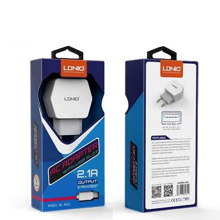 Зарядное устройство LDNIO Micro USB DL-AC61, фото 2