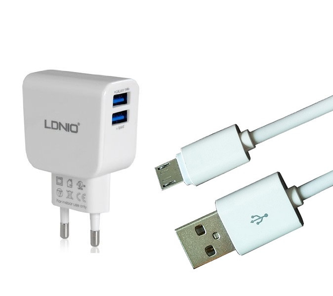 Зарядное устройство LDNIO Micro USB DL-AC56