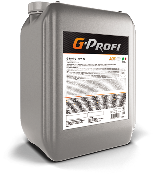 G-Profi GT 10W-40 синтетическое диз. масло EURO-5 20л.