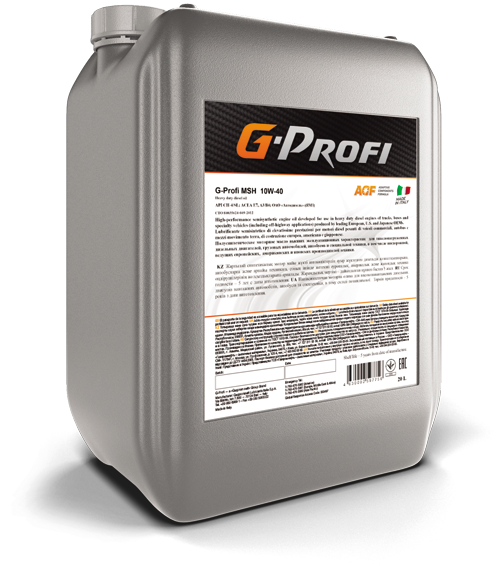 G-Profi MSH 10W-40 для высоконагруженных дизелей 20л