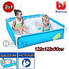 Детский Каркасный бассейн BestWay Mini Frame Pool 56217 (122х122х30 см)