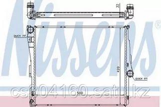 Радиатор BMW X3 E83 (04-) X3 1.8d (+)