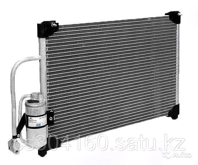 Радиатор кондиционера Nissan March. K12 2002-2010 1.2i / 1.4i / 1.6i Бензин