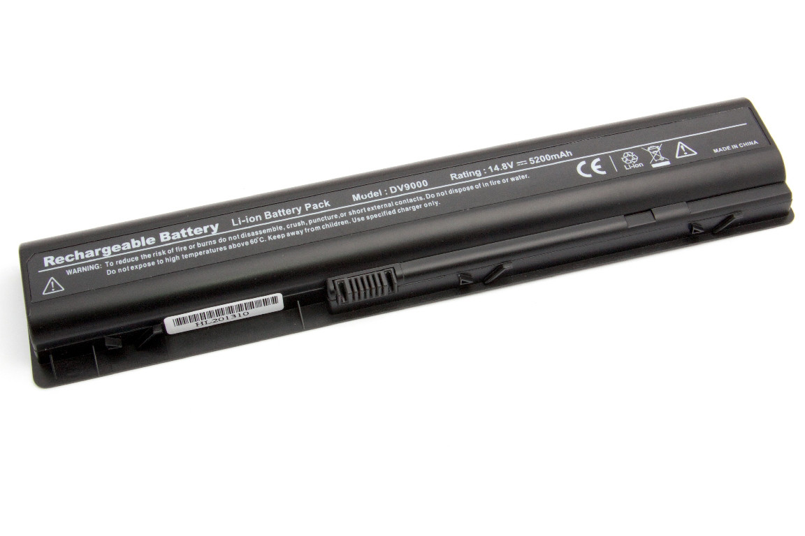 Аккумулятор для ноутбука HP Compaq DV9000 (14.4V 4400 mAh) - фото 1 - id-p43886978
