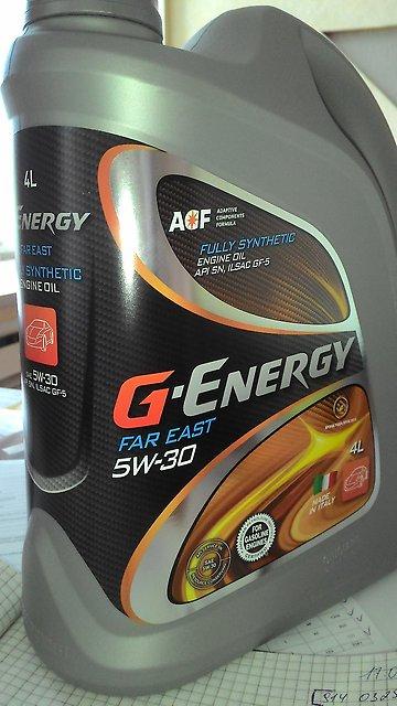 G-Energy Synthetic Far East 5W-30 синтетика для японских автомобилей 1л - фото 2 - id-p47198330