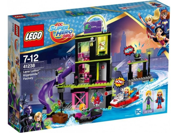 41238 Lego Супергёрлз Фабрика Криптомитов Лены Лютор