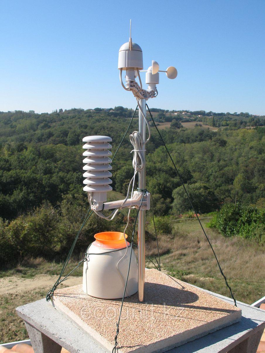 WH1080 Профессиональная метеостанция с беспроводными датчиками и сенсорным экраном - фото 4 - id-p27235887