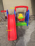 Игровой центр с горкой и качелей 888, фото 3