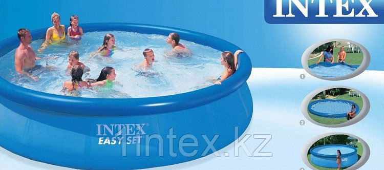 Надувной бассейн Intex 396х84см Easy Set Pool - фото 3 - id-p43964575