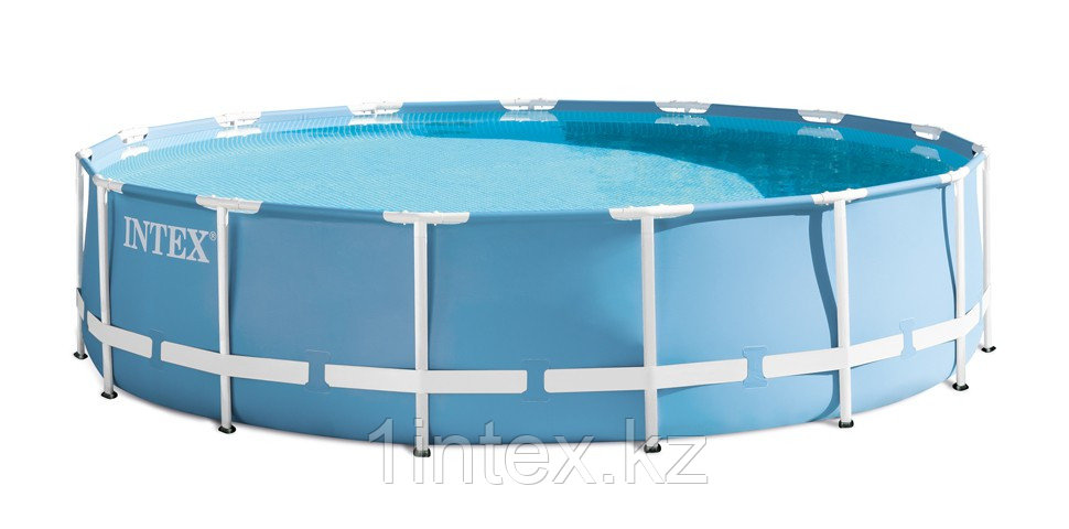 Круглый каркасный бассейн с насосом и лестницей, 457 х 84 см Intex - фото 1 - id-p43964830