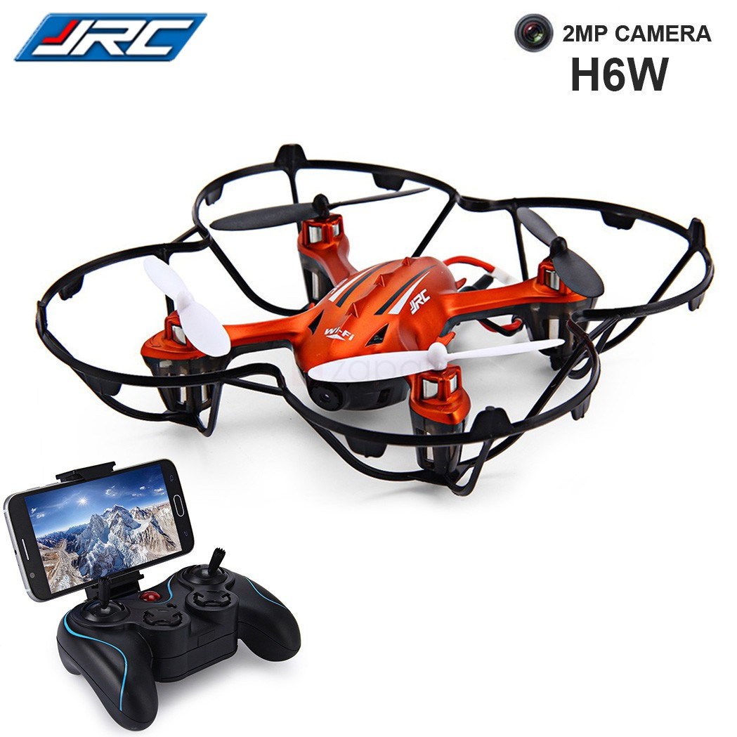 Квадрокоптер JJRC H6W FPV WI-FI с видеотрансляцией на смартфоне - фото 1 - id-p43965192