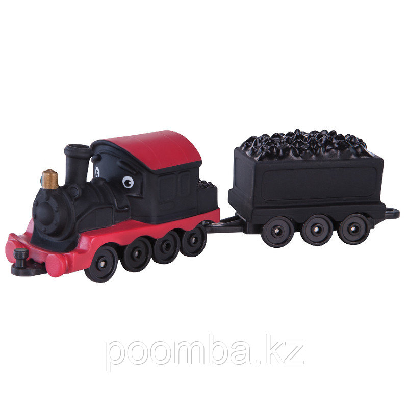 Chuggington Паровозик Пит с вагоном для угля