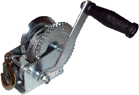 Лебедка ручная барабанная LHW -1200 500 кг. 20 метров.