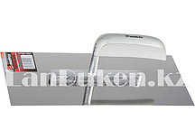 Гладилка из стали с деревянной ручкой и зеркальной полировкой 28х13 см MATRIX 86733 (002)