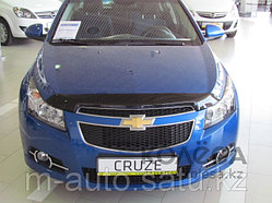 Мухобойка (дефлектор капота) на Chevrolet Cruze/Шевроле Круз