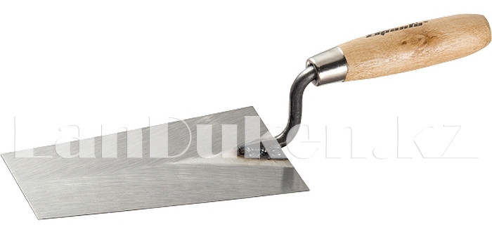 Кельма стальная для каменщика с деревянной ручкой 20 см SPARTA 862765 (002)