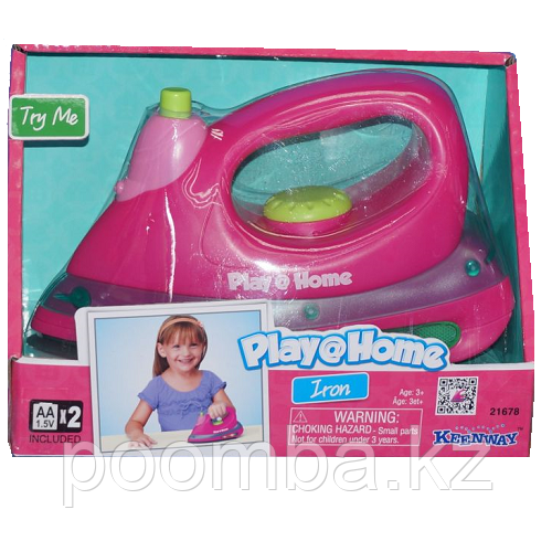 Игрушечный утюг Play Home(свет, звук)